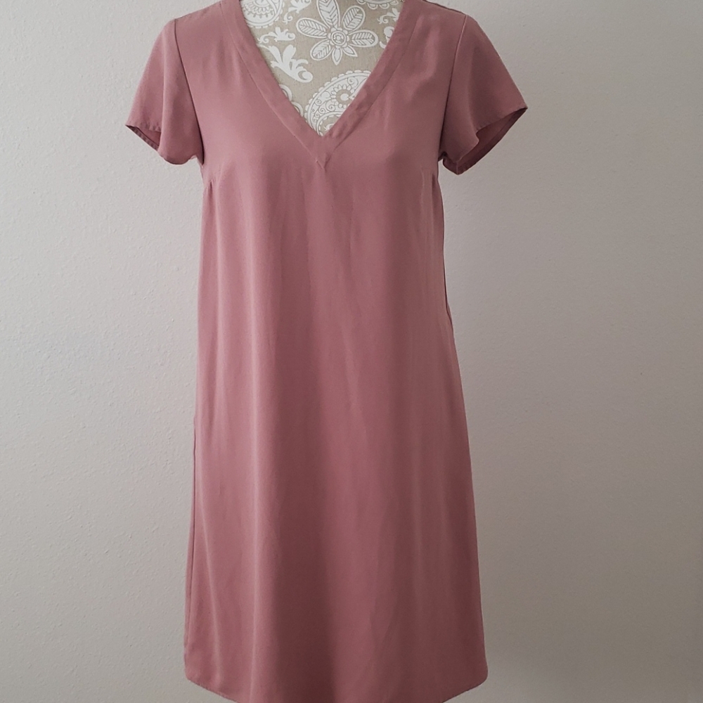 A New Day Shift Dress with Pockets XS